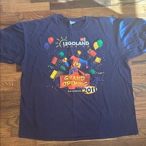 Lego Blue Grand Opening 2011 T-Shirt